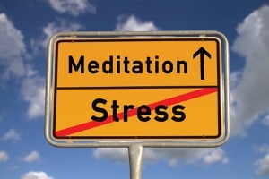 Meditation Stress Sign