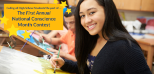 National Conscience Month Scholarship Contest High Schoolers