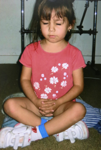 Jasmin Palermo Meditating Toddler