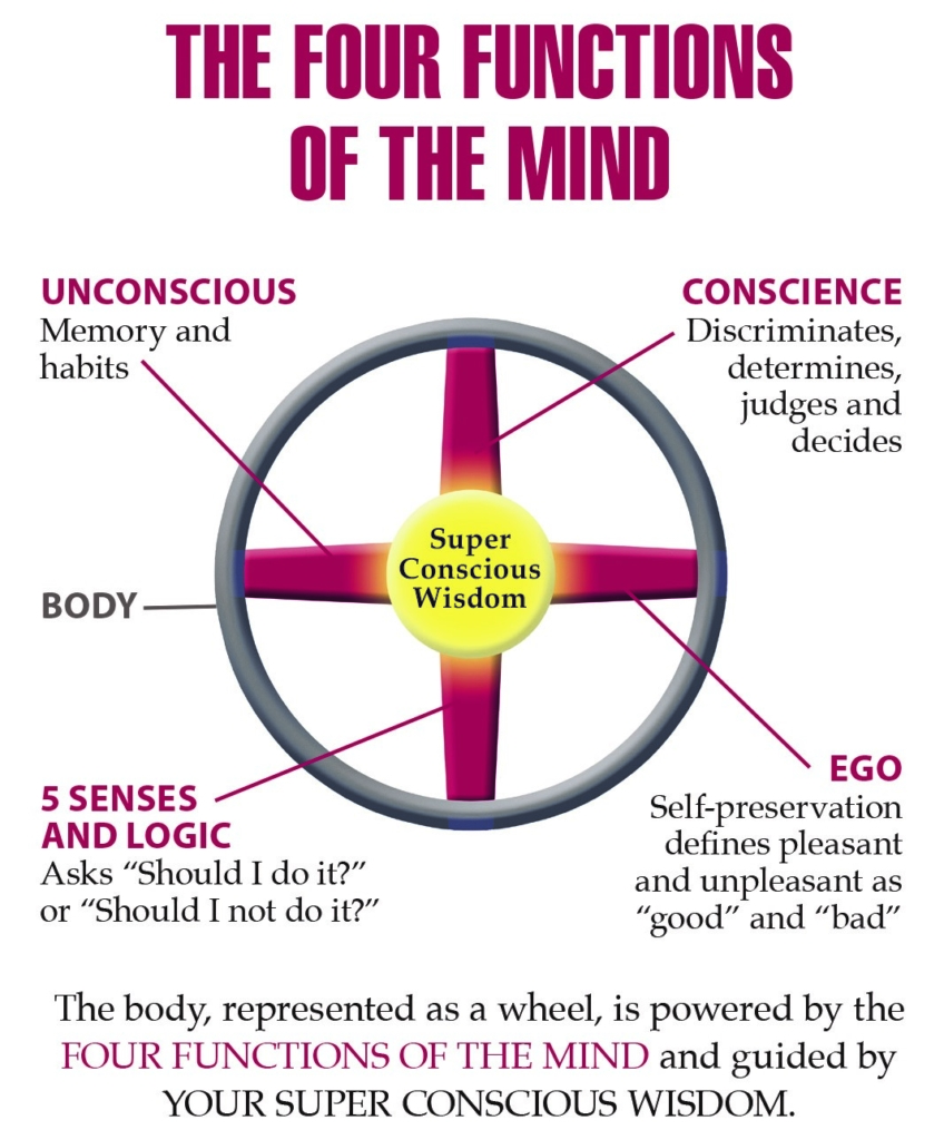 Four Functions of The Mind American Meditation Institute