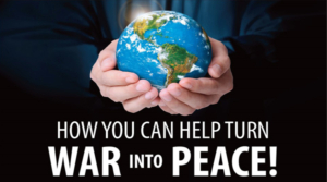 How You Can Help Turn War Into Peace webinar