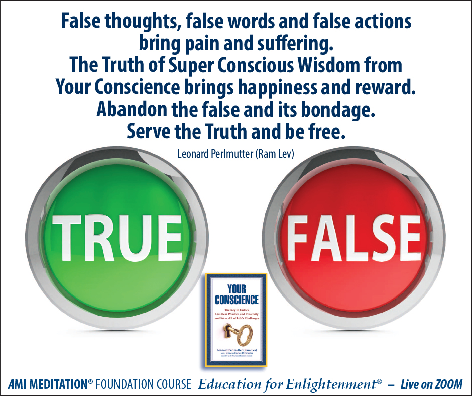 False and Truth Conscience