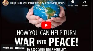 How You Can Help Turn War Into Peace webinar