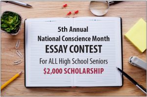 National Conscience Month Scholarship