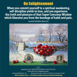 On Enlightenment - Thought for the Week - 3/11/2024
