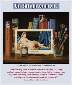 On Enlightenment - Thought for the Week - 6/10/2024; Homage to Ingres ©Jenness Cortez