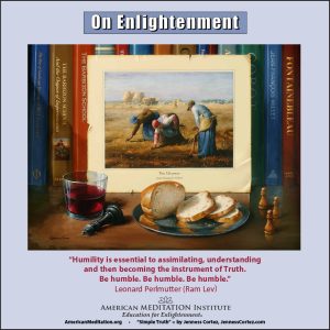 On Enlightenment - Thought for the Week - 6/17/2024; Simple Truth ©Jenness Cortez