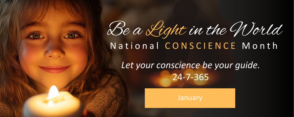 National Conscience Month Header